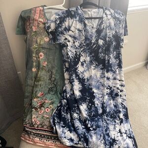 Floral and Tie-Dye Dresses